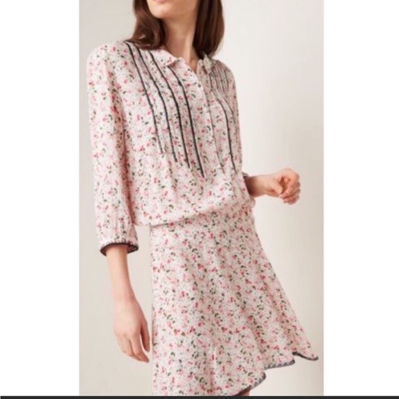 Zadig & Voltaire Raspail Print Dress Size S - Picture 4 of 16